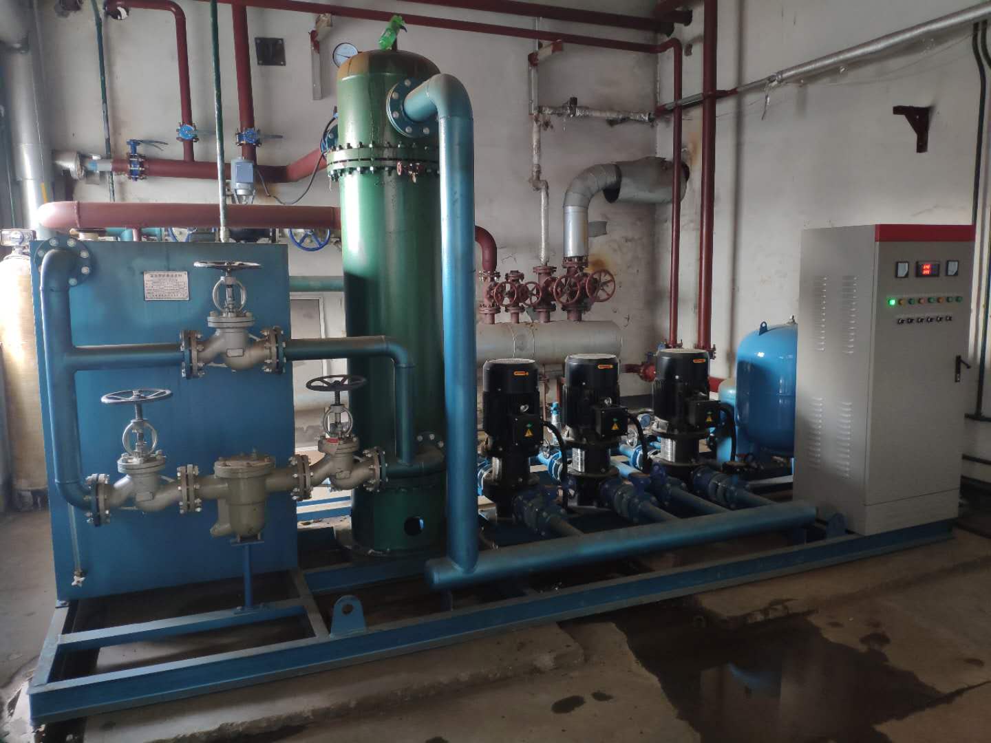 換熱機組使用現(xiàn)場